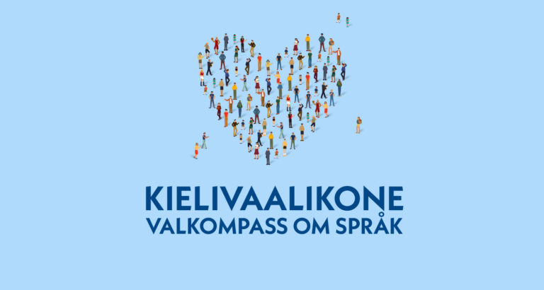 Kielivaalikone avattu – Valkompassen om språk har öppnats